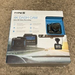 Brand new TYPES 4k dash cam